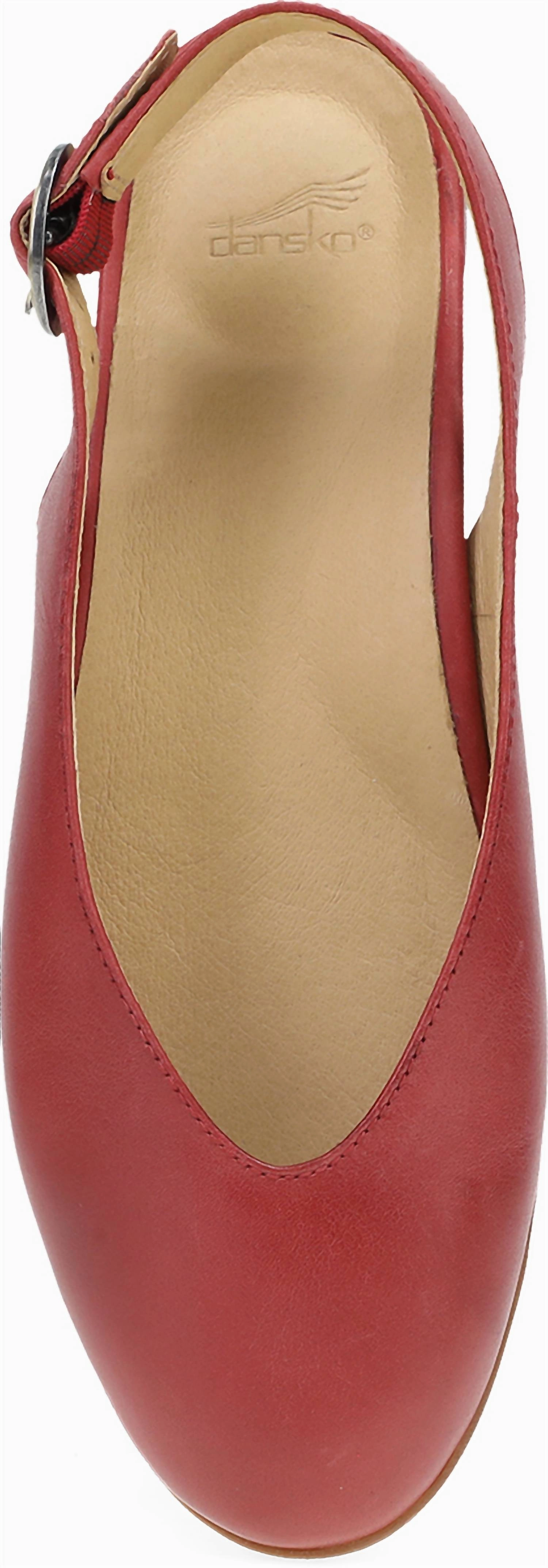 Women's Lea Flats In Red