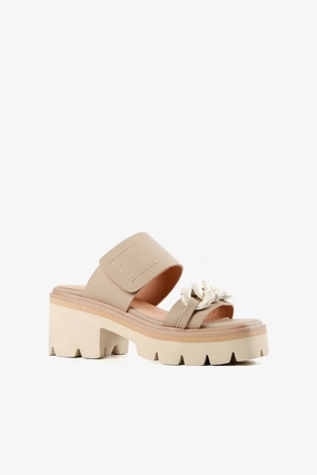 Women's Link & Lugg Vel Sandal In Taupe