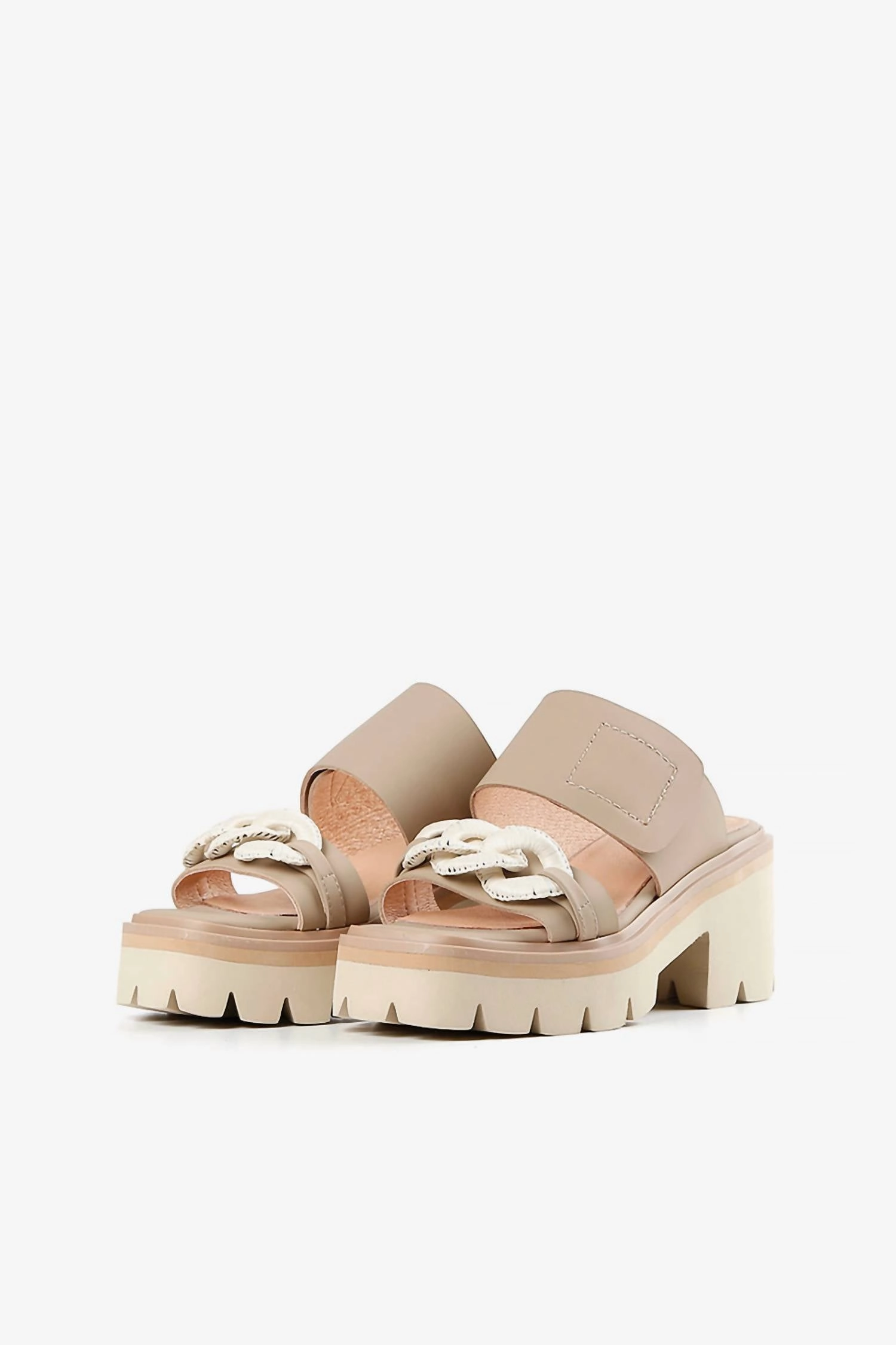 Women's Link & Lugg Vel Sandal In Taupe