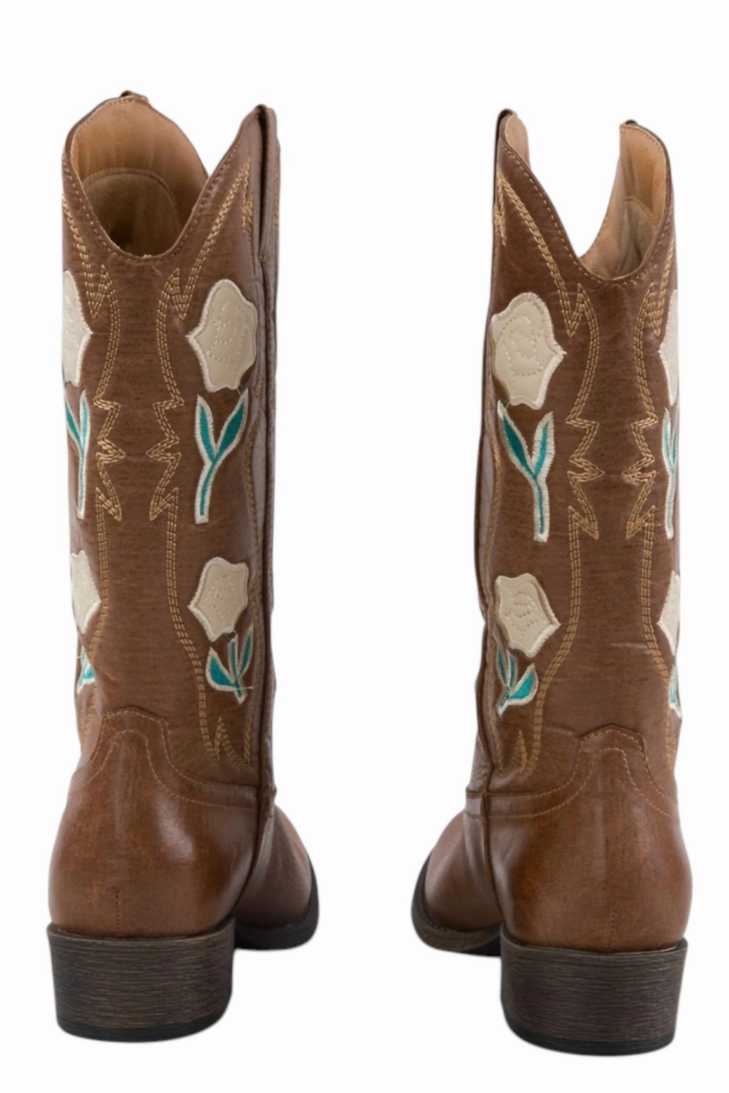 Women's Patsy Cowgirl Boots In Tan
