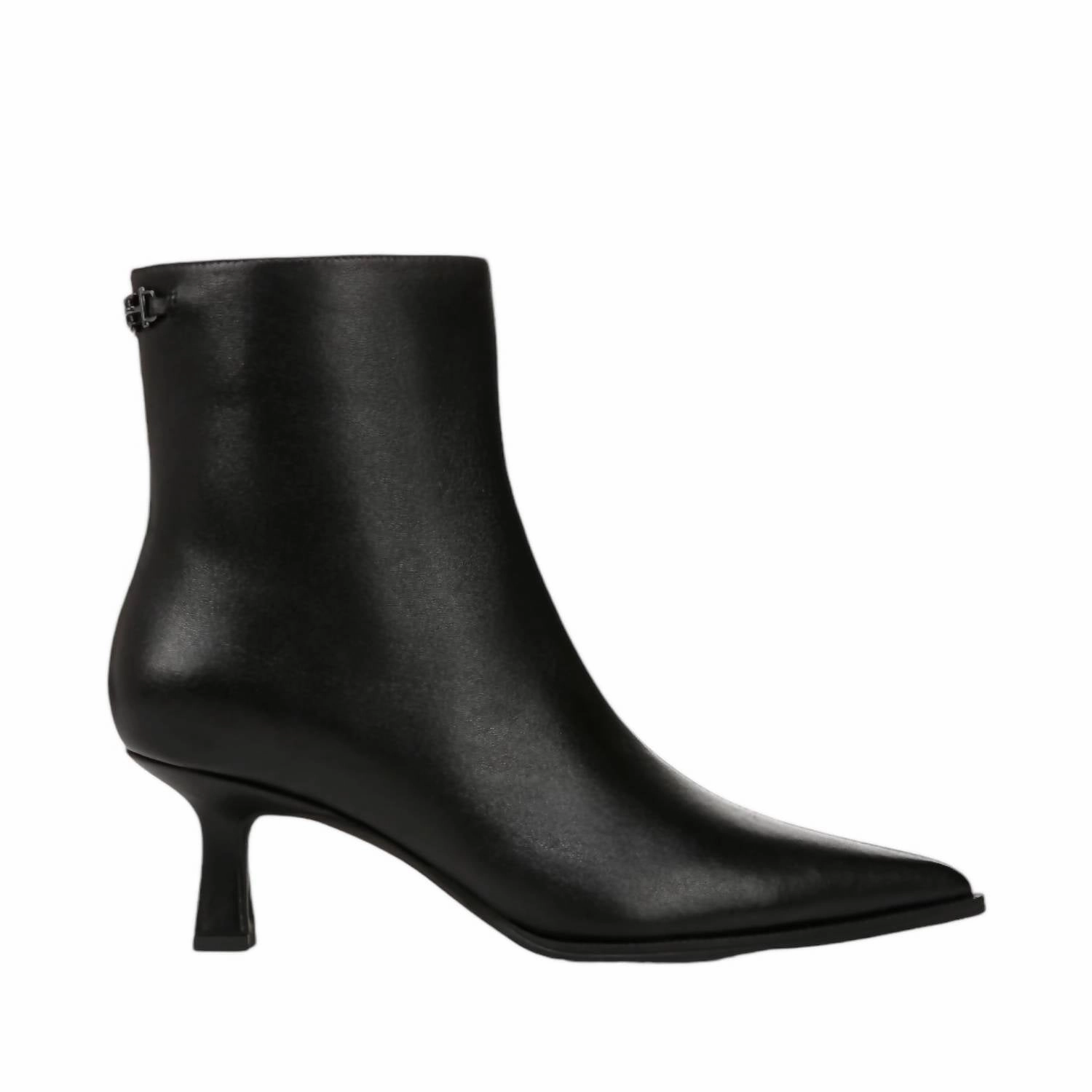 Women Yuki Kitten Heel Bootie In Black