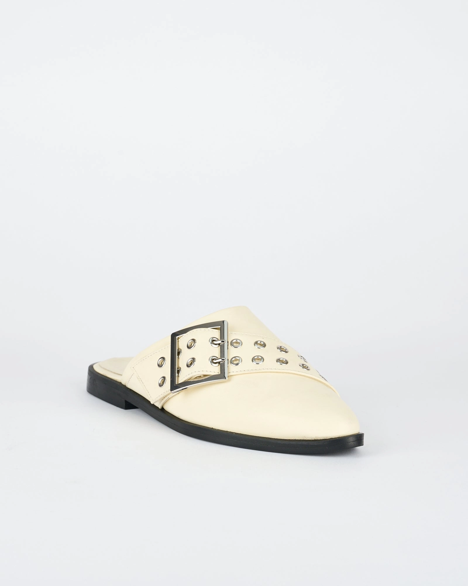 Wooster Slide Off White/Silver