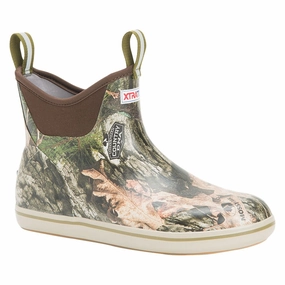 Xtratuf Ankle Deck Boots for Men - Mossy Oak Country DNA - 10M