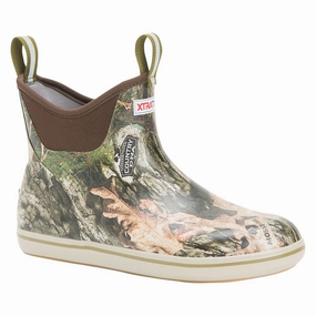 Xtratuf XMAB-MDNACAM090 Ankle Deck Boots for Men - Mossy Oak Country DNA - 9M