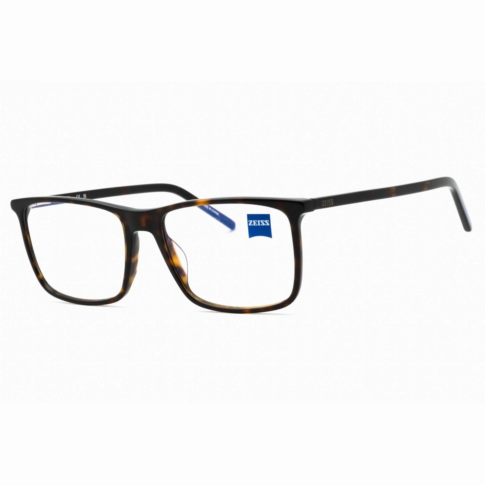 Zeiss Men's Eyeglasses - Dark Tortoise Acetate Rectangular Shape Frame | ZS22500 239