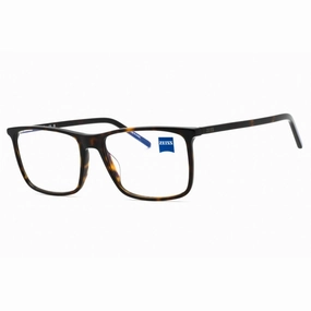 Zeiss Men's Eyeglasses - Dark Tortoise Acetate Rectangular Shape Frame | ZS22500 239