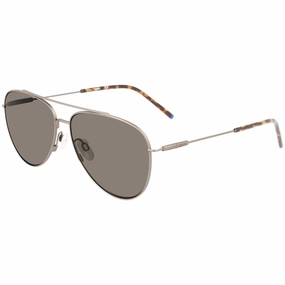 Zeiss Men's Sunglasses - Grey Lens Satin Gunmetal Titanium  | ZS22107SP 071